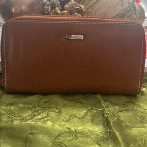 Rosetti Brown Zip Wallet